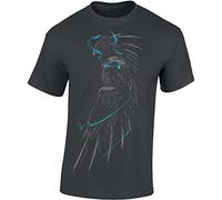 Baddery T-shirt viking pour homme | Motif corbeau | T-shirt Viking pour homme, Corbeau bleu, XL