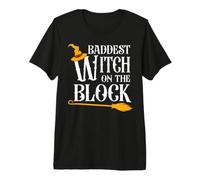 Baddest Witch on The Block T-Shirt Haut de Gamme