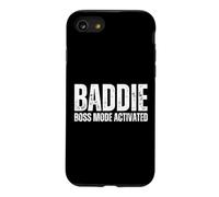 Baddie Boss Mode Activé Femelle Autonomisant Femmes Fortes Coque pour iPhone SE (2020) / 7/8