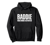 Baddie Boss Mode Activé Femelle Autonomisant Femmes Fortes Sweat à Capuche
