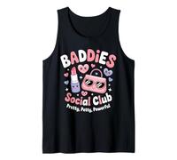 Baddie Social Club Funny Girly Bestie Débardeur