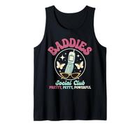 Baddie Social Club Funny Girly Bestie Débardeur