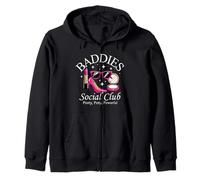 Baddie Social Club Funny Girly Bestie Sweat à Capuche