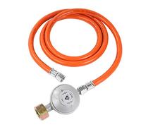 Bade - Détendeur - 50 mbar - Tuyau de 1,5 m - Raccords à vis 1/4" gauche - Type G607