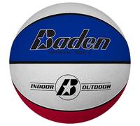 Baden Basic Basketball - Ballon de Basket Classique en Caoutchouc pour l'entraînement, l'école et Les Loisirs - Basket-Ball Durable pour Enfants et Adultes - pour débutants et avancés