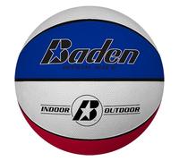 Baden Basic Basketball - Ballon de Basket Classique en Caoutchouc pour l'entraînement, l'école et Les Loisirs - Basket-Ball Durable pour Enfants et Adultes - pour débutants et avancés