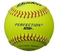 Baden Perfection Game Fastpitch Balles Molles approuvées par la NFHS (douzaine)
