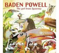 BADEN POWELL - GIRL FROM IPANEMA - LIVE IN LIEGE - CD - K72z