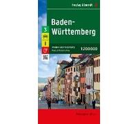 Baden-Württemberg, Straßen- Und Freizeitkarte 1:200.000, Freytag & Berndt