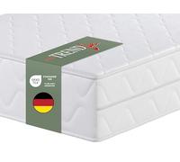 Badenia Trendline BT100 Duo XXL Matelas orthopédique Confortable 2 en 1 7 Zones Hauteur 22 cm Dureté 2 et 3 140 x 200 Certifié Oeko-Tex Fabrication Selon Les Normes de qualité allemandes