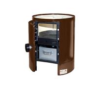 Badeofen Wittigsthal - Sous-four WBU 355/1, marron, Ø 355 mm - pour chaudière de ofenseite avec un diamètre de 350 mm