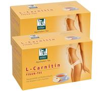 BADERs de la pharmacie. FIGUR-TEE L-Carnitin. Thé pour la ligne à la L-carnitine. Pour accompagner les régimes. 40 sachets (80 g)