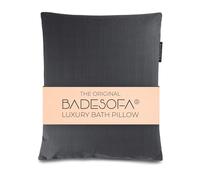 BADESOFA Coussin de bain taille S - Qualité supérieure - Séchage rapide - Confortable - Anthracite - Fabriqué en UE - Convient à toutes les baignoires