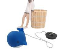 Badewannenstopfen, Badewannen-Ablaufstopfen, Cartoon-Ablassstopfen mit Kette, Schwimmender Badewannenstopfen aus, Abflussstopfen für Waschbecken und Abfluss mit Kette