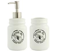 Badezimmer set (2) Ø 7*12 cm / Ø 7*18 cm