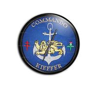 Badge 38mm Ecusson TDM Troupes de Marine Commando Kieffer Pins Bouton Epinglette