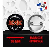 Badge à épingle 38 mm Groupe Rock AC/DC 331 G