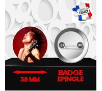 Badge à épingle 38 mm Groupe Rock AC-DC 333