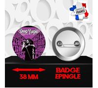 Badge à épingle 38 mm Groupe Rock DEEP PURPLE 566