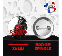 Badge à épingle 38 mm Groupe Rock FOO FIGHTERS 412