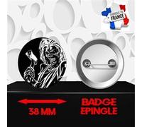 Badge à épingle 38 mm Groupe Rock IRON MAIDEN 335 G