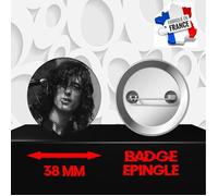 Badge à épingle 38 mm Groupe Rock LED ZEPPELIN 542