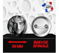 Badge à épingle 38 mm Groupe Rock LED ZEPPELIN 543