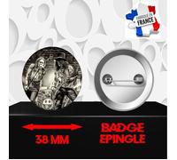 Badge à épingle 38 mm Groupe Rock SLASH 468