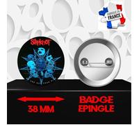 Badge à épingle 38 mm Groupe Rock SLIPKNOT 440