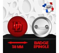 Badge à épingle 38 mm Logo Super Héros Daredevil 0045 G