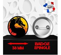 Badge à épingle 38 mm Manga Dragon Ball Z DBZ 171