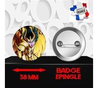 Badge à épingle 38 mm Manga Les Chevaliers du Zodiaque 246 G