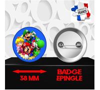 Badge à épingle 38 mm Super Mario 0008