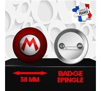 Badge à épingle 38 mm Super Mario 0009 G