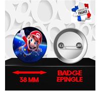 Badge à épingle 38 mm Super Mario 0011
