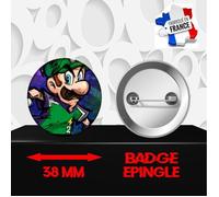 Badge à épingle 38 mm Super Mario 0013