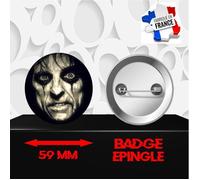 Badge à épingle 59 mm Groupe Rock ALICE COOPER 375