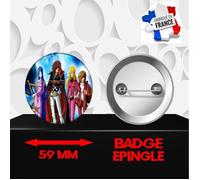 Badge à épingle 59 mm Manga Albator Captain Harlock 269