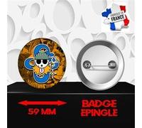 Badge à épingle 59 mm Manga One Piece 106 G