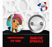 Badge à épingle 59 mm Manga One Piece 117 G