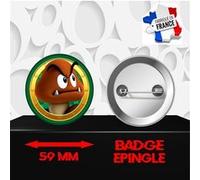 Badge à épingle 59 mm Super Mario 0001 G