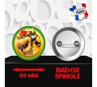 Badge à épingle 59 mm Super Mario 0004 G