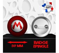Badge à épingle 59 mm Super Mario 0009