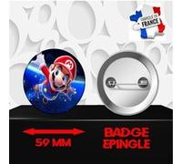 Badge à épingle 59 mm Super Mario 0011 G