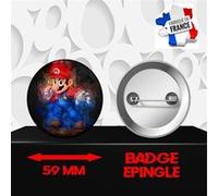 Badge à épingle 59 mm Super Mario 0019 G