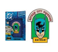 Badge à épingle Batman Gotham City Guardian en émail - Édition limitée individuellement numéroté en métal à collectionner | Sous licence officielle DC Comics