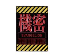 Badge à épingle en émail de 3,2 cm avec inscription « Anime Evangelion » EVA-01 Nerv Headquarters, 1.25 Inches, Émail, émail