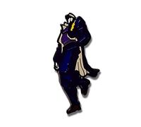 Badge à épingle en émail dur avec inscription « Oh? You're Approaching Me ? Dio Walk » pour homme et femme, Émail, Non connu