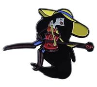 Badge à épingle en émail Marceline la Reine Vampire Come Along With Me Adventure Time - Princesse Bubblegum - 3,8 cm