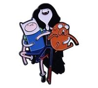 Badge à épingle en émail Marceline la reine vampire Jake Dog Finn Come Along With Me Adventure Time de l'émission télévisée animée Princesse Bubblegum 4,1 cm, 1.6 Inches, Émail, émail
